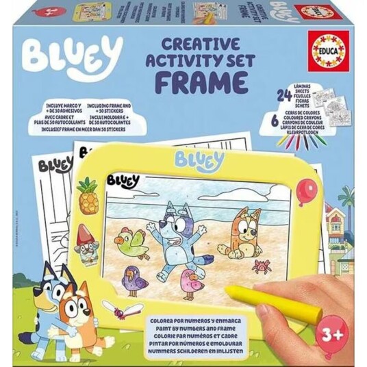 Ritningsset Educa Bluey Ritningsset Educa Bluey