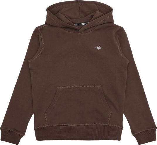 Gant Kids Shield Hoodie Brown 122