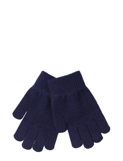 Lindex Gloves Magic Fix Wool - Navy - 8-10 Lindex Gloves Magic Fix Wool - Navy - 8-10