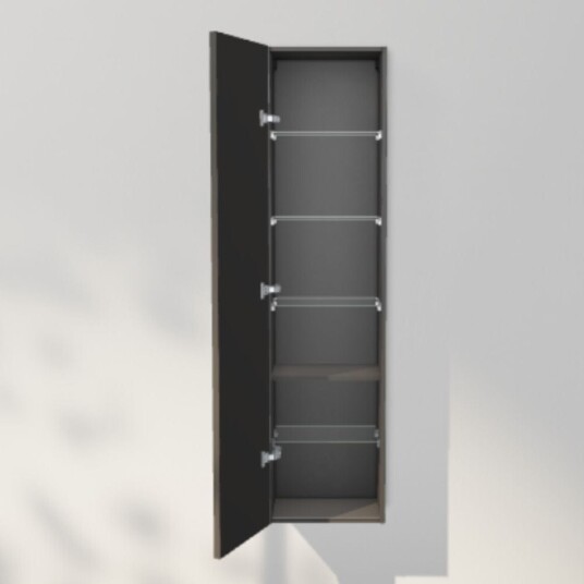 INR Iconic Nordic Rooms Sense 40/30 Høyskap Carbon Grey / 30cm Venstre Hengslet