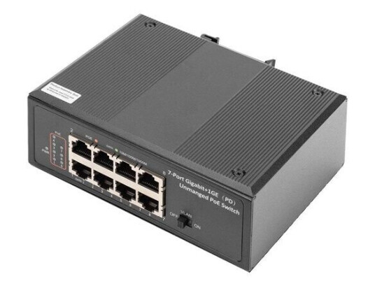 DIGITUS DN-651113 - switch - 7 ports - unmanaged