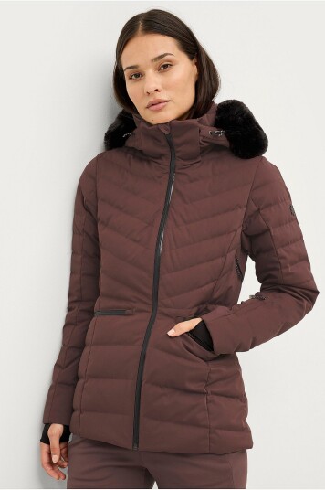Áhkká Skijakke Gold Ski Jacket Brun Áhkká Skijakke Gold Ski Jacket Brun