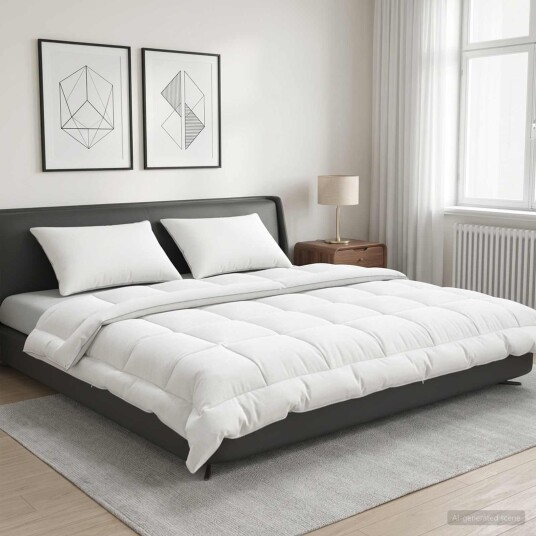 vidaXL Dyne TRIER 200x220 cm 4 årstider 220 GSM 100% australsk ull