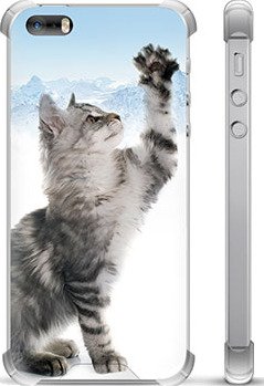 iPhone 5/5S/SE Hybrid-deksel - Kat