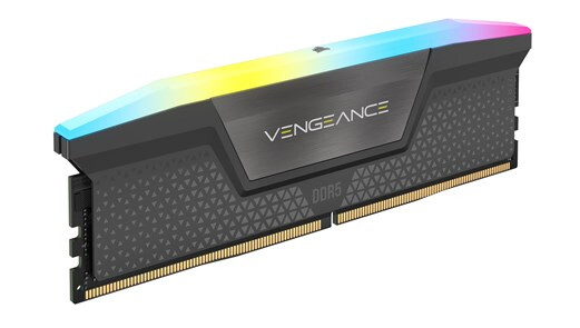 Corsair Vengeance RGB DDR5-5600 16GB CL40 Single Channel 1 pcs AMD EXPO & Intel XMP Gr med RGB