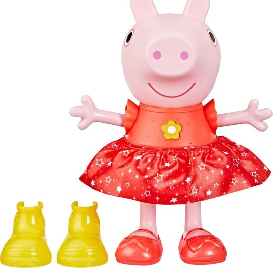 Gurli Gris Peppa Pig Peppa’s Muddy Puddles Party Musical Dancing Doll Multi/patterned ONE SIZE Gurli Gris Peppa Pig Peppa’s Muddy Puddles Party Musical Dancing Doll Multi/patterned ONE SIZE