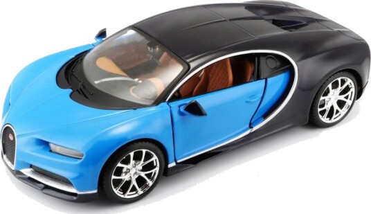 Maisto Bugatti Chiron Modellbil 1:24 Blå