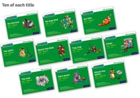 Read Write Inc. Phonics: Green Set 1 Core Storybooks Pack of 100