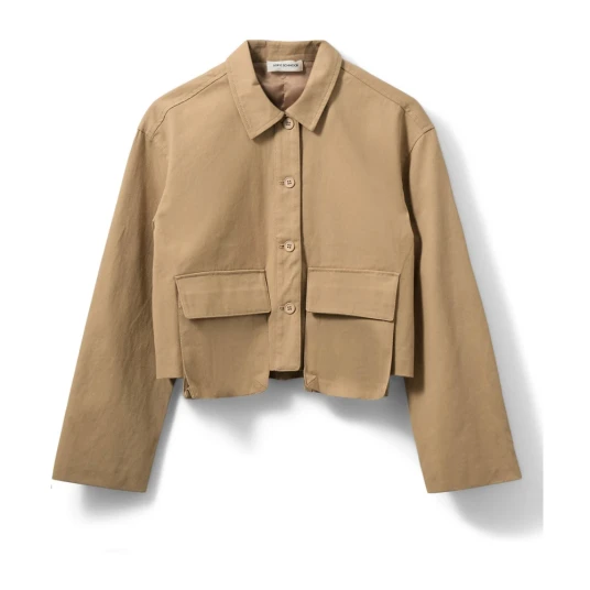 Sofie Schnoor Larksw Short Shirt Jacket Beige 38 Sofie Schnoor Larksw Short Shirt Jacket Beige 38