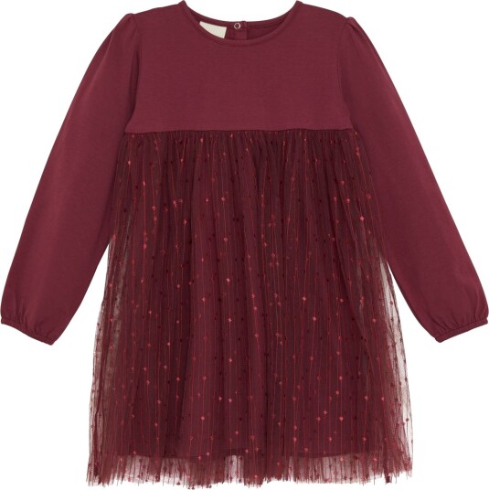 En Fant Dress Tulle Red 110