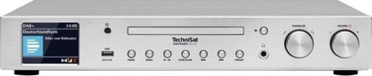 TechniSat DigitRadio 143 CD med DAB+ og Bluetooth Sølv