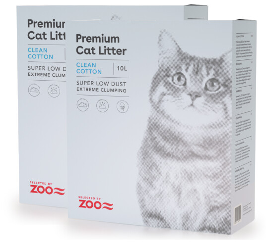 Kattesand Clean Cotton 10L X 2 Kattesand Clean Cotton 10L X 2