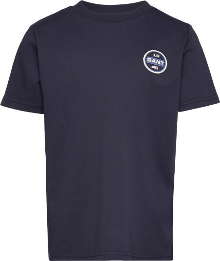 Gant Kids Gant New Haven Graphic Ss T Shirt Navy 122
