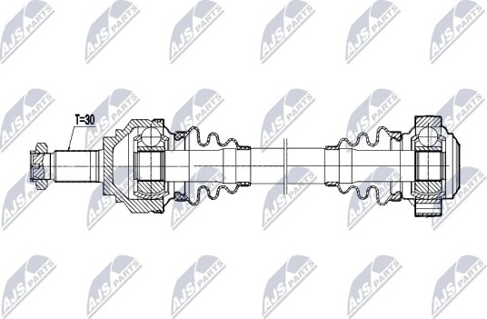 Nty Drivaksel NTY NPW BM 202 Nty Drivaksel NTY NPW BM 202