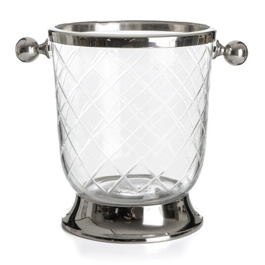 Enjoy Design Isbøtte slipt glass H:26cm