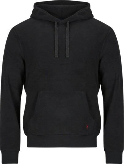 Polo Ralph Lauren Recycled Fleece Knt Sleep Top   Black   S
