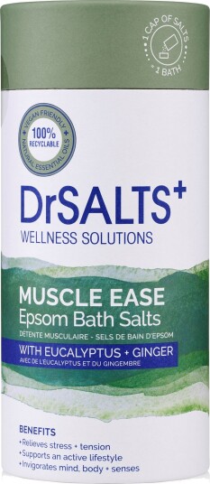 DrSALTS+ Muscle Ease Epsom Bath Salts 750 g