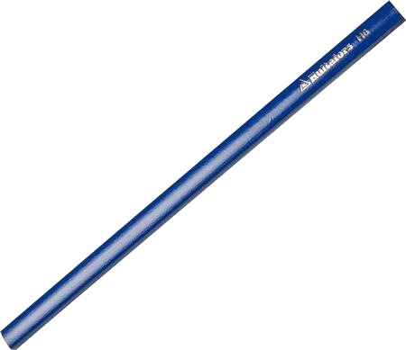 Hultafors Tømrerblyant 24cm Lindetræ HB - Optimal for Tre og Gips