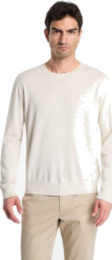 Calvin Klein Ls Supima Cotton Crew 14Gg Grey XL