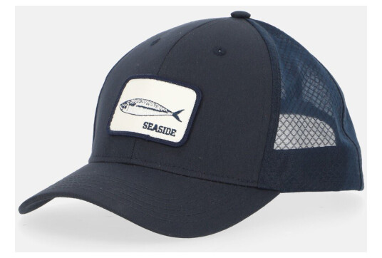 Seaside Trucker Cap Dk. Navy Mackerel Onesize Treningstilbehør Seaside Trucker Cap Dk. Navy Mackerel Onesize Treningstilbehør