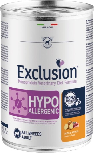 Exclusion Diett 12 X 400 G And & Poteter