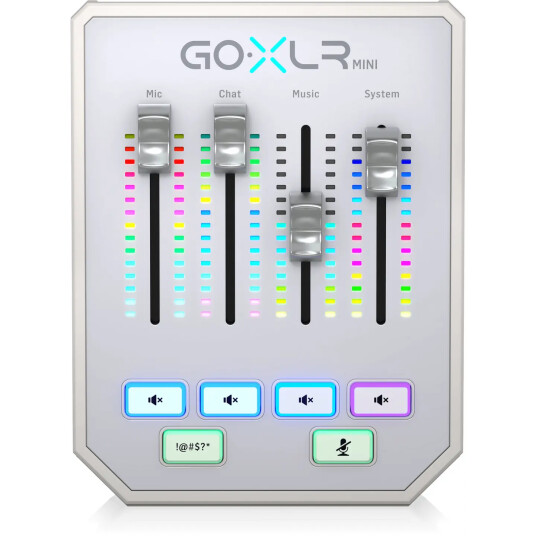 Tc Helicon Go Xlr Mini-Wh Mikser / Sampler Do Streamingu Biały Tc Helicon Go Xlr Mini-Wh Mikser / Sampler Do Streamingu Biały