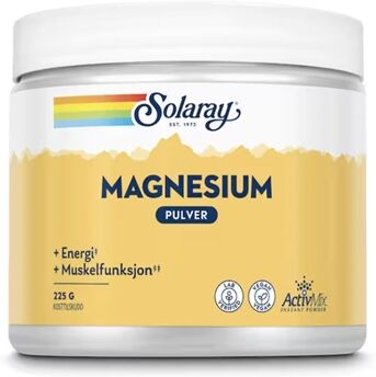 Solaray Magnesium Pulver 225g