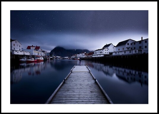 Lior Yaakobi When the Night Comes Falling from the Sky Plakat Plakat / 21x30cm