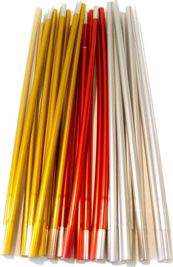 Helsport teltutstyr Pole DAC FL 370cm 45cm segment dia EOL teltstang Onesize