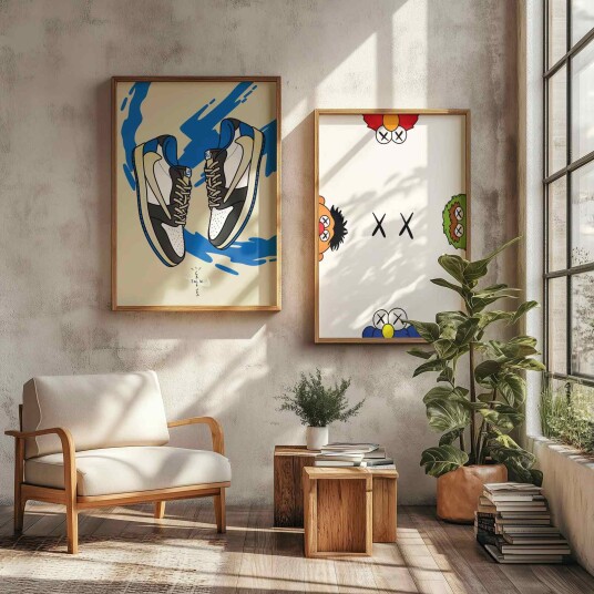 Poster Cactus Jack Sneakers / Set of 2