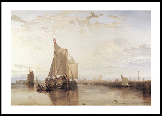 The Dort Packet Boat from Rotterdam Plakat Plakat / 21x30cm