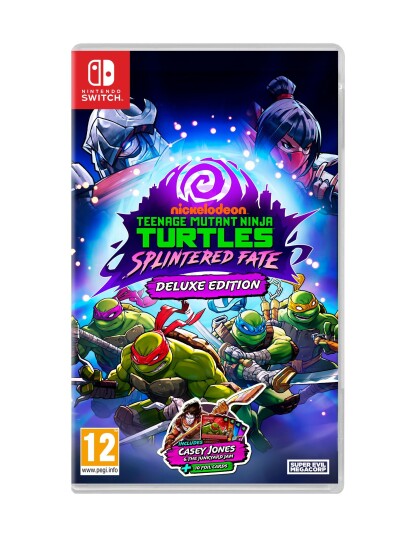 Teenage Mutant Ninja Turtles: Splintered Fate Pipin Hot Collector's Edition Nintendo Switch Spill