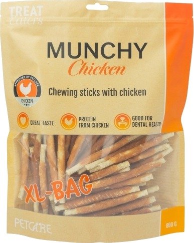 Treateaters Te Munchy Med Kylling 800 G Treateaters Te Munchy Med Kylling 800 G