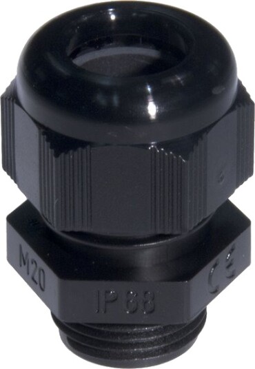 Elis Elektro Nippel M12 Schlemmer tec 2,5 6,5 Sort