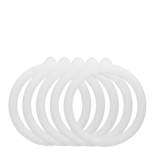 Modern House - Sogn pakning 10,5 cm 5 stk hvit