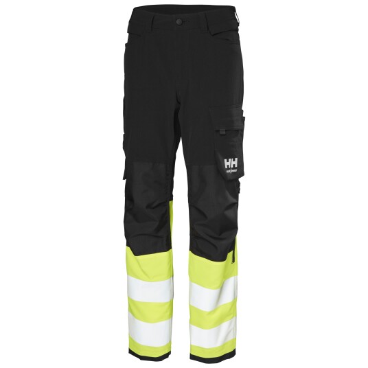 Helly Hansen Workwear Alna 4x 77327 369 Bukse Morkgra Gul C34 Helly Hansen Workwear Alna 4x 77327 369 Bukse Morkgra Gul C34