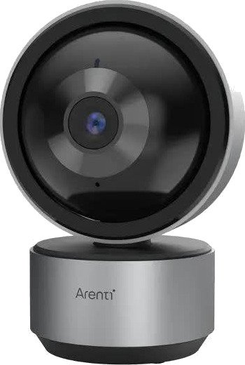 Arenti Innendørs Overvåkningskamera DOME1-N 5mp 350° Panorering 90° Tilt Infrarødt Nattsyn Toveis Lyd