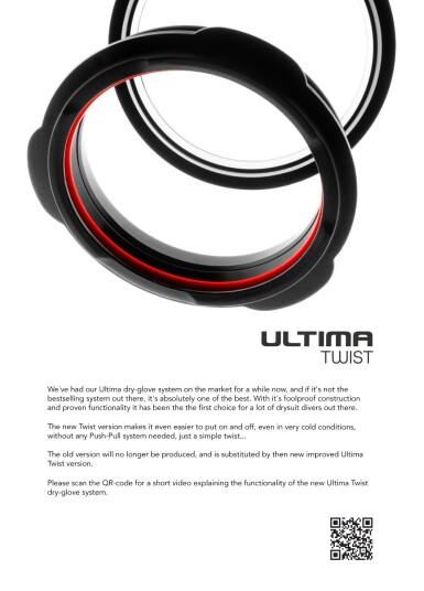 Waterproof ULTIMA Twist Glove Ringsystem Waterproof ULTIMA Twist Glove Ringsystem