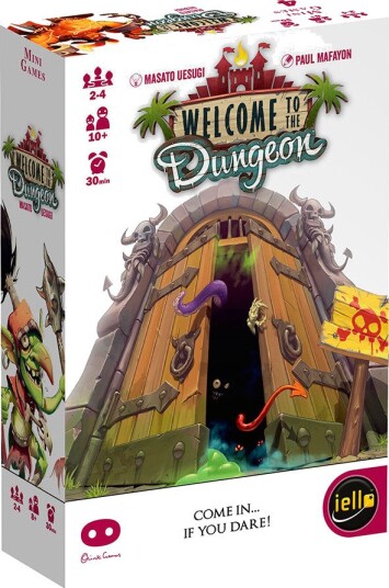 Iello Welcome To The Dungeon Brettspill 10+ År