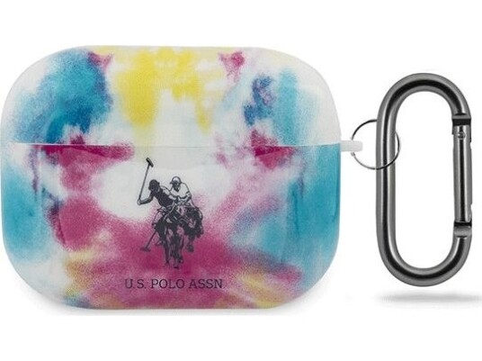 Oss. Polo Assn Usacappcusml Tie & Dye Collection Beskyttelsesdeksel For Airpods Pro Blå