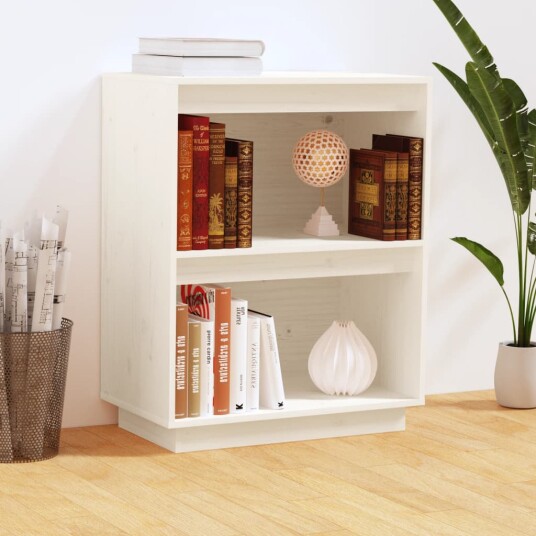 vidaXL Konsollskap hvit 60x34x75 cm heltre furu vidaXL Konsollskap hvit 60x34x75 cm heltre furu