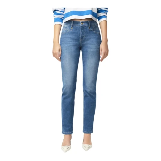 MAC Dame Jeans Blå M