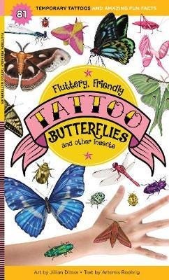 Fluttery, Friendly Tattoo Butterflies And Other Insects Av Artemis Roehrig