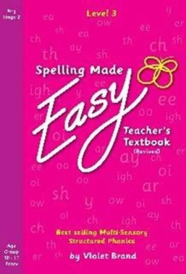 Spelling Made Easy Revised A4 Text Book Level 3 Av Violet Brand