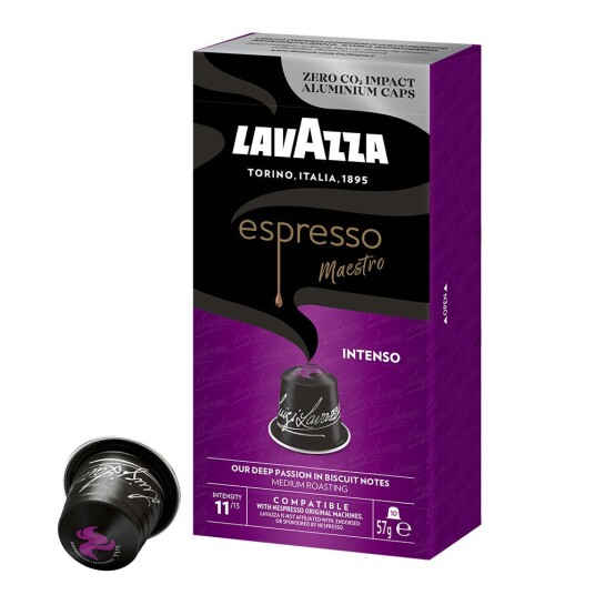 Nespresso Lavazza Espresso Intenso til Nespresso. 10 kapsler Nespresso Lavazza Espresso Intenso til Nespresso. 10 kapsler