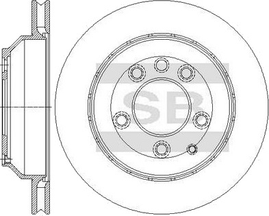 Bremseskive Hi Q SD5450