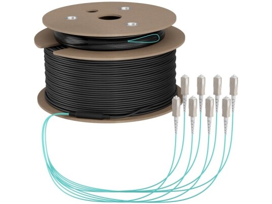 Efb Elektronik Stamkabel U-Dq Zn Bh Om3 8G 1X8 Sc-Sc 110M Dca Lszh - Kabel - 110 M (O8321s110om3)