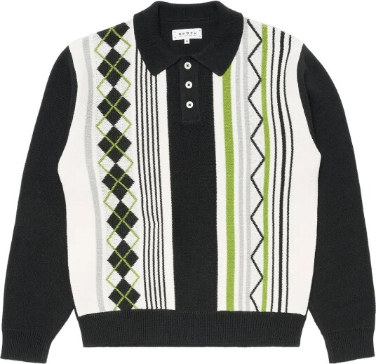 Edwin Tulla Polo   Black   BLACK   M