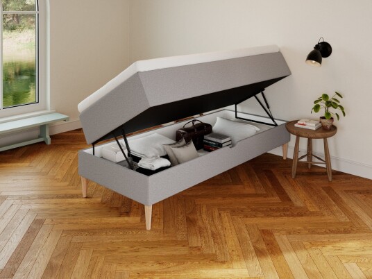 Nordic Dream Astrid Fjäll 90x200 Lysegrå