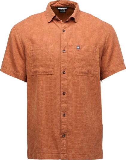 Black Diamond Men"s Scenic Route Ss Shirt Clay saffron S Black Diamond Men"s Scenic Route Ss Shirt Clay saffron S
